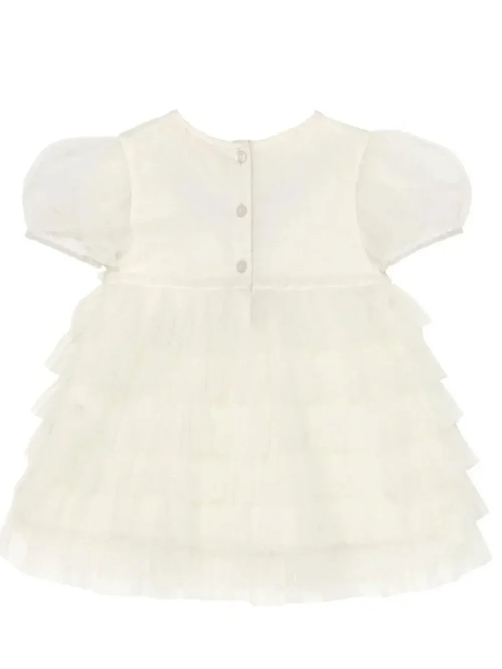 Tutu Du Monde White Tulle Dress Bebe Flower Girl Portraits Special Occasions NWT